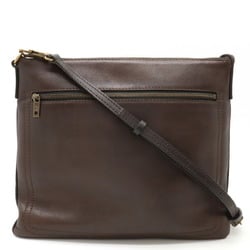 LOUIS VUITTON Louis Vuitton Utah Sac Plat Shoulder Bag Leather Cafe Brown Dark M92073