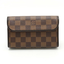 LOUIS VUITTON Damier Pochette Florentine Waist Pouch Bag Strap XS Size N51856