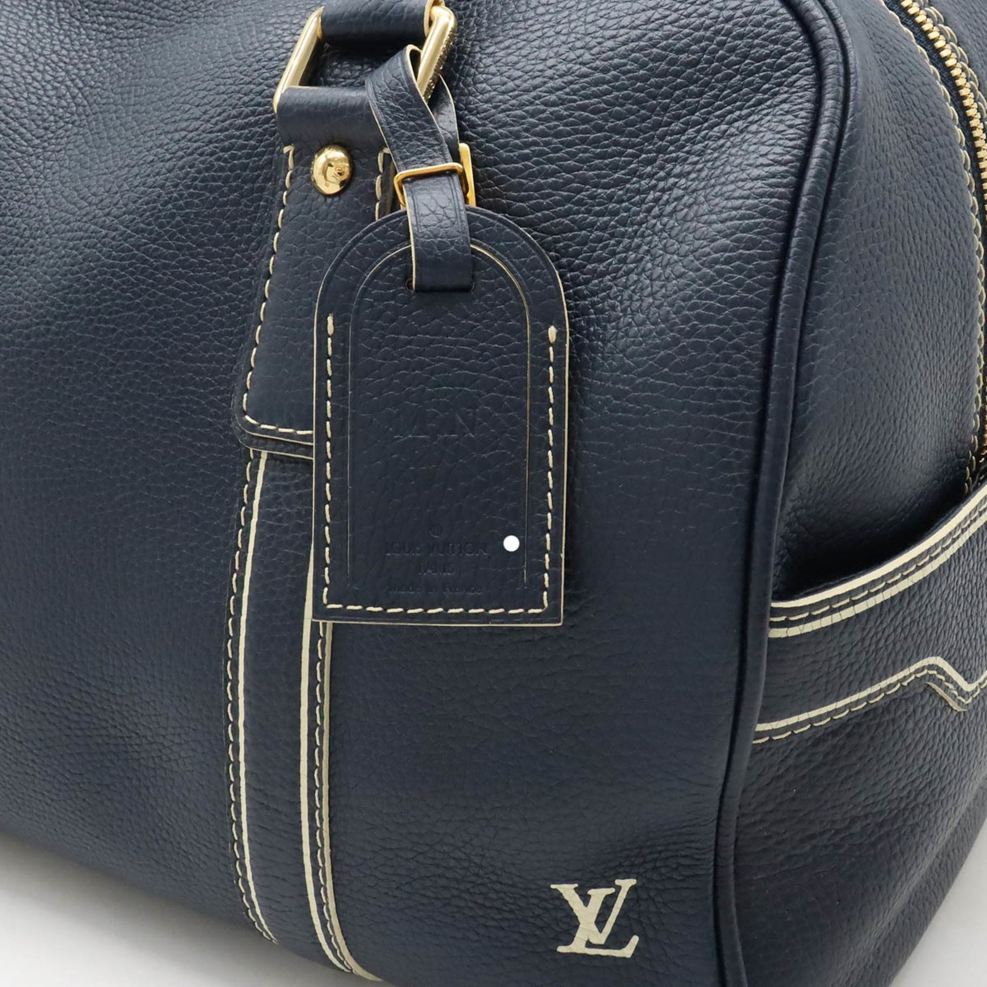 LOUIS VUITTON Louis Vuitton Tobaco Carryall Boston Bag Travel Navy M95139
