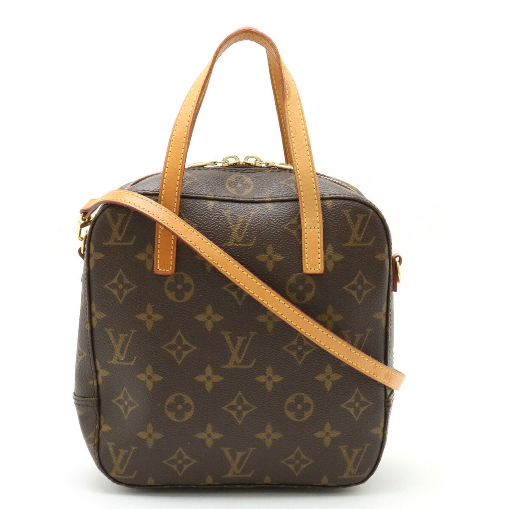 LOUIS VUITTON Louis Vuitton Monogram Spontini Handbag Shoulder Bag with Strap M47500