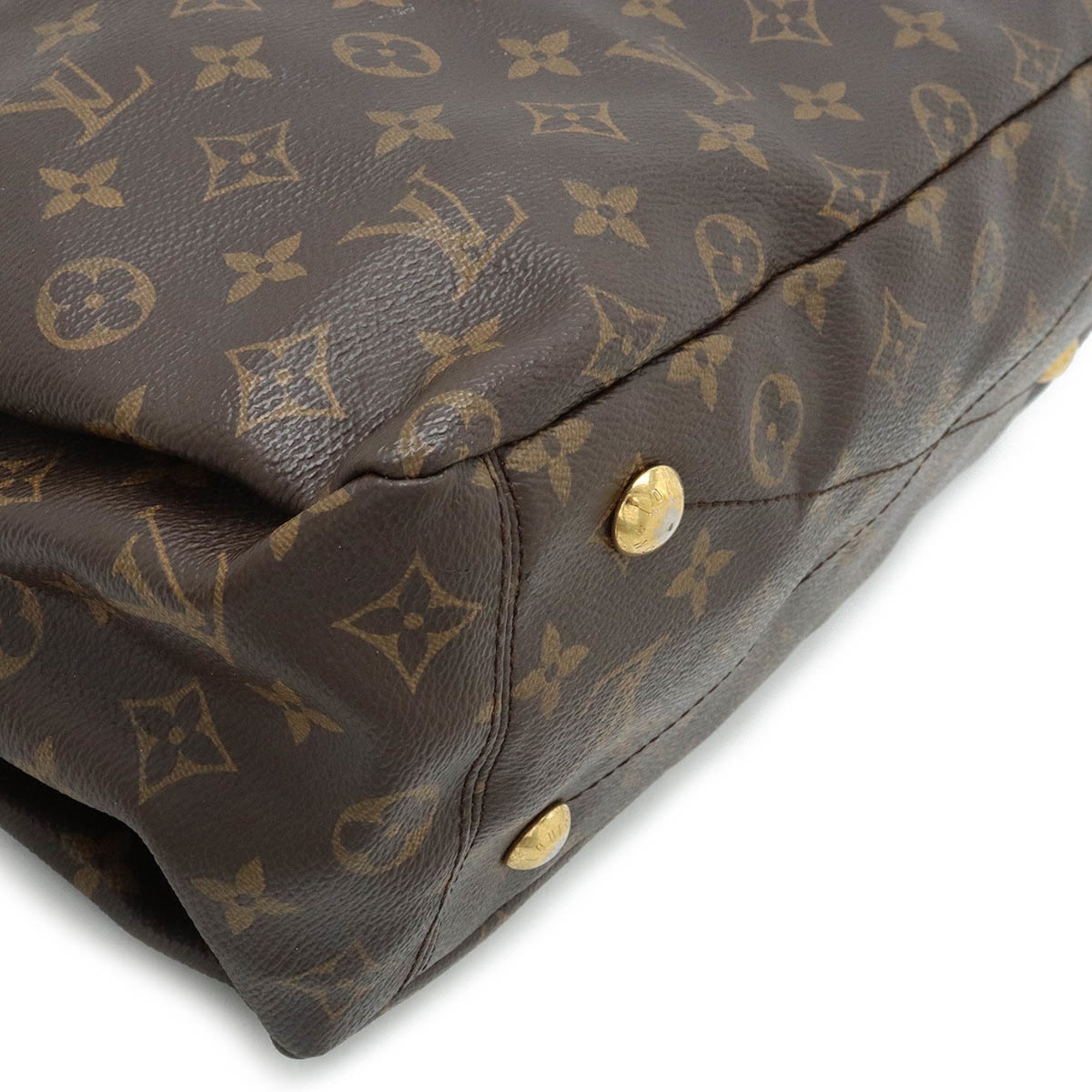 LOUIS VUITTON Louis Vuitton Monogram Pallas Handbag Tote Bag Aurore M40906