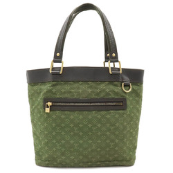 LOUIS VUITTON Louis Vuitton Monogram Lucille GM Tote Bag Shoulder Canvas Leather TST Khaki Green M92681