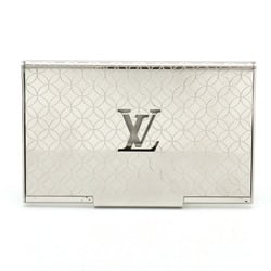 LOUIS VUITTON Louis Vuitton Porte Carte Champs Elysees Card Case Business Holder Metal Silver Color M65227