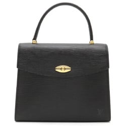 LOUIS VUITTON Epi Malesherbes Handbag Leather Noir Black M52372