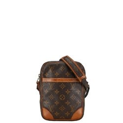 Louis Vuitton Monogram Danube Shoulder Bag M45266 Brown PVC Leather Women's LOUIS VUITTON