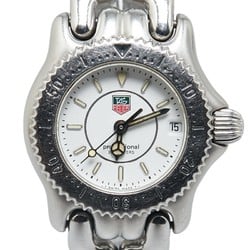 TAG Heuer Professional 200 Watch S99.008M Quartz White Dial Stainless Steel Ladies HEUER
