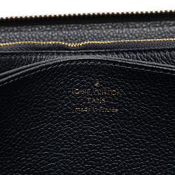 Louis Vuitton Monogram Empreinte Zippy Wallet Round Long M62121 Marine Rouge Navy Red Leather Women's LOUIS VUITTON