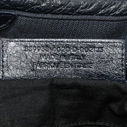 Balenciaga Navy Cabas S Handbag 339933 Leather Women's BALENCIAGA