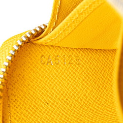 Louis Vuitton Epi Zippy Wallet Round Long M81229 Sunflower Yellow Leather Women's LOUIS VUITTON