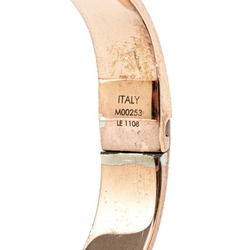 Louis Vuitton Cuff Nanogram Bangle Bracelet Size S M00253 Pink Gold Plated Women's LOUIS VUITTON