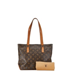Louis Vuitton Monogram Cabas Piano Handbag Tote Bag M51148 Brown PVC Leather Women's LOUIS VUITTON