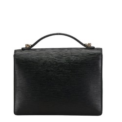 Louis Vuitton Epi Monceau Second Bag Handbag Shoulder M52122 Noir Black Leather Women's LOUIS VUITTON