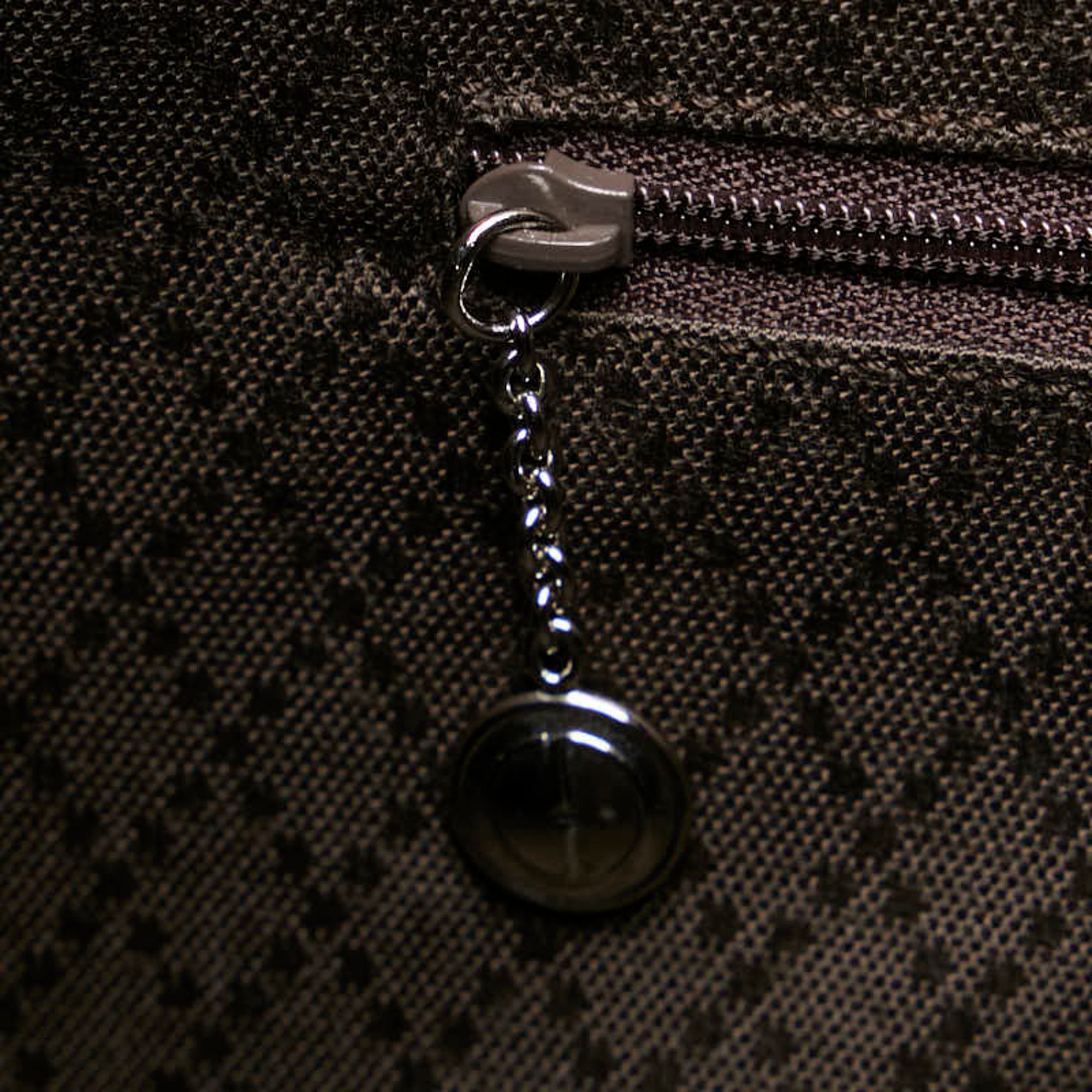 Gucci Handbag Bag 001 1955 Brown Nylon Leather Women's GUCCI
