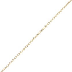 Tiffany & Co. Elsa Peretti Heart Necklace, 18K Yellow Gold, Approx. 5.3g, Open Heart, Women's