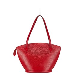 Louis Vuitton Epi Saint Jacques Shoulder Bag Tote M52267 Castilian Red Leather Women's LOUIS VUITTON