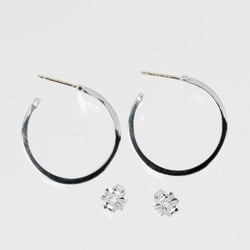 Tiffany & Co. T hoop medium earrings, 925 silver, approx. 3.59g