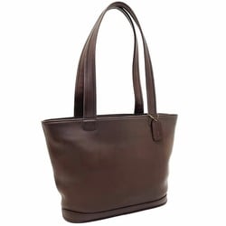 Coach Tote Bag Old Leather Dark Brown 9302 COACH Handbag Shoulder