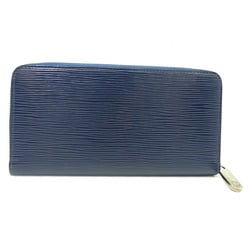Louis Vuitton Zippy Wallet Women's Long M60307 Epi Andico Blue