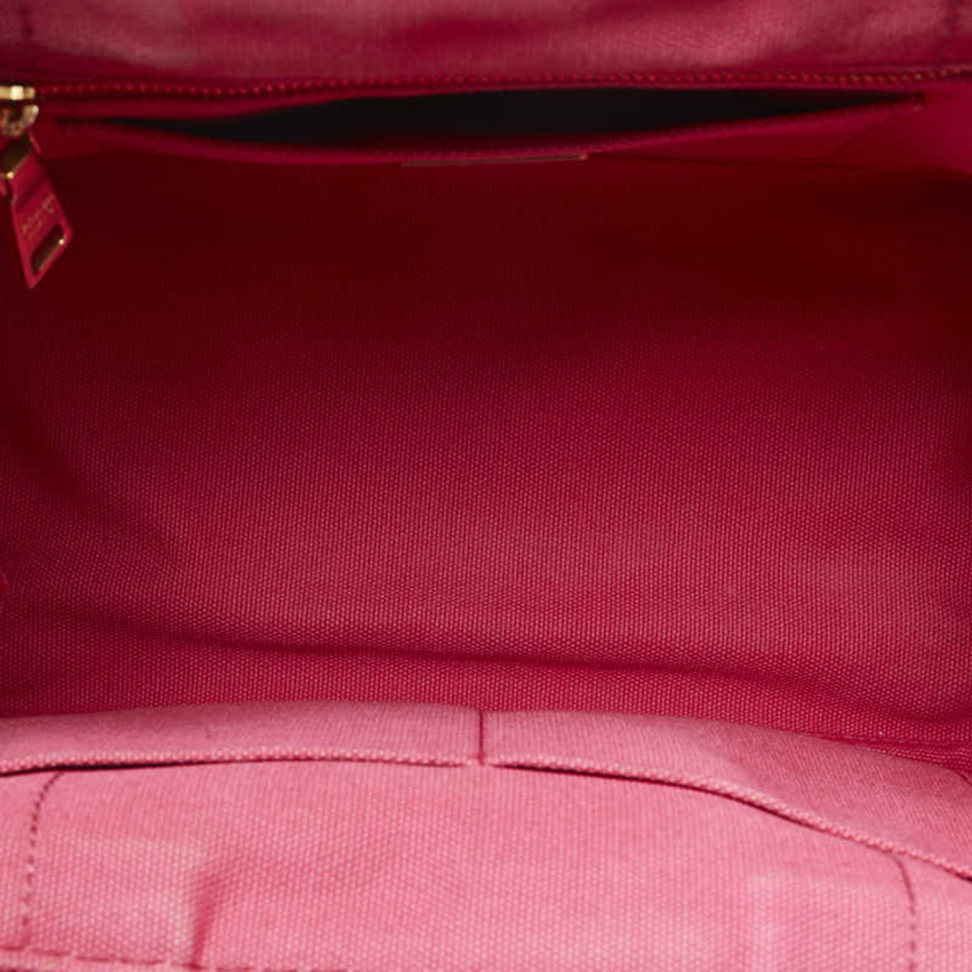 Prada Canapa Handbag Shoulder Bag 1BG439 Pink Canvas Women's PRADA