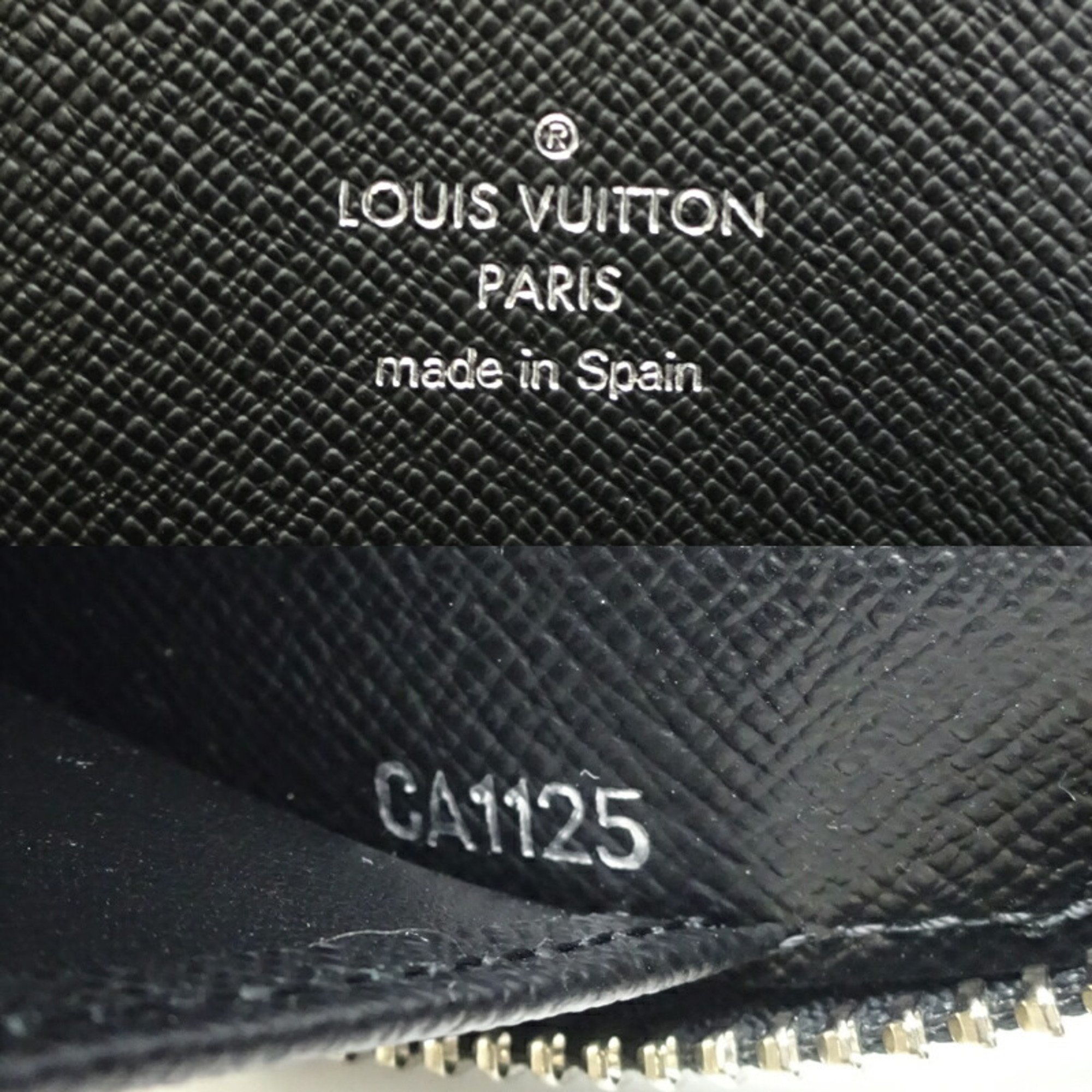 Louis Vuitton Zippy Wallet Women's and Men's Long M6007N Epi Electric Noir (Black)