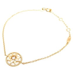 Christian Dior Rose Devant Diamond Women's Bracelet JRDV95001 750 Yellow Gold