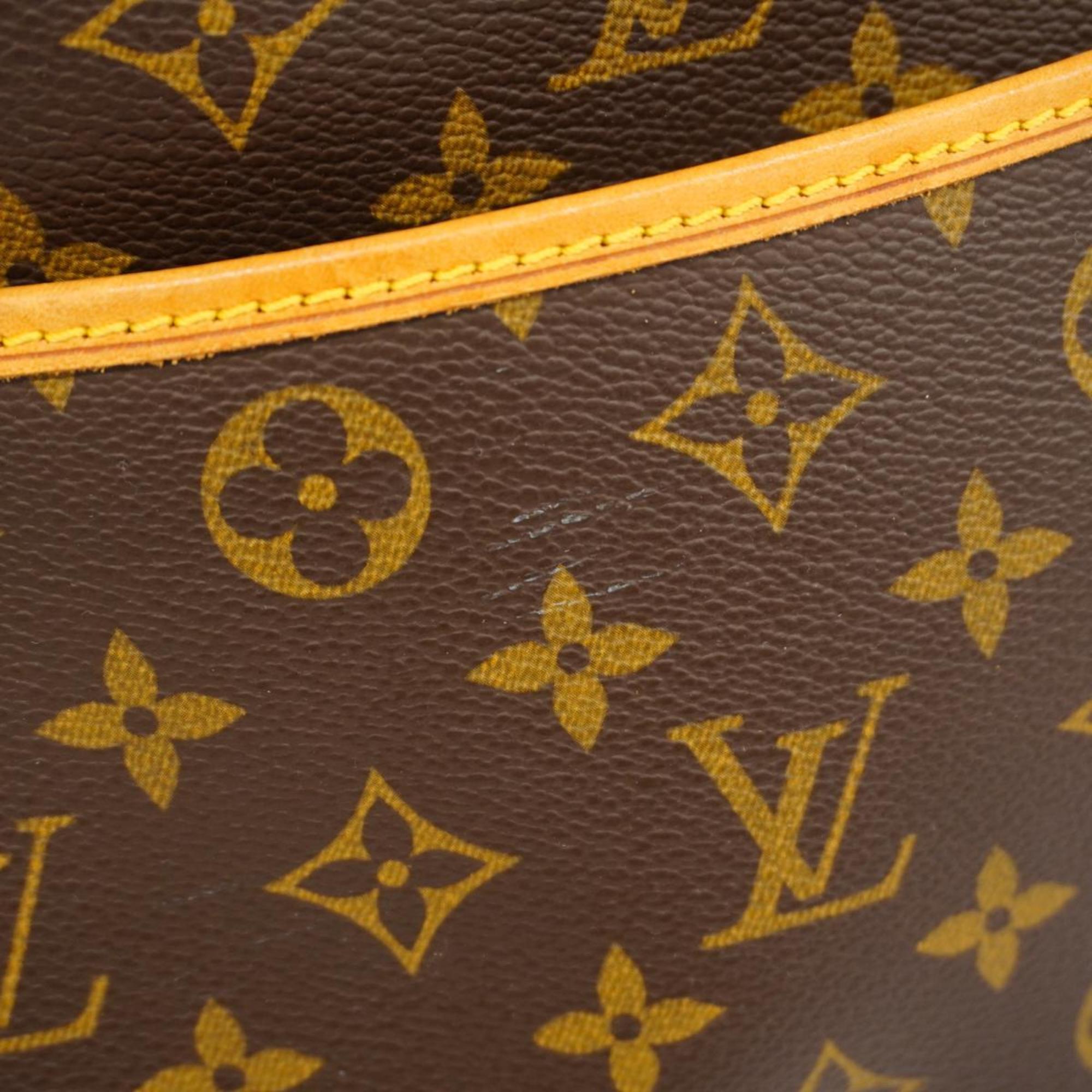 Louis Vuitton Handbag Monogram Deauville M47270 Brown Ladies