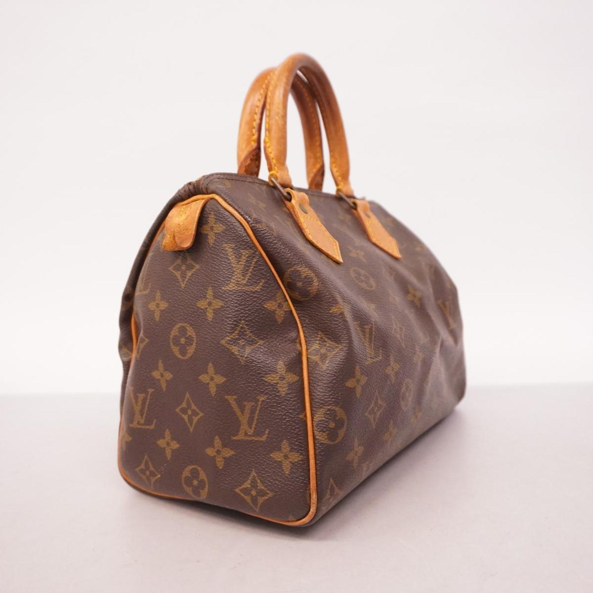 Louis Vuitton Handbag Monogram Speedy 25 M41109 Brown Ladies