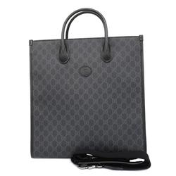 Gucci Handbag GG Supreme 674155 Black Men's
