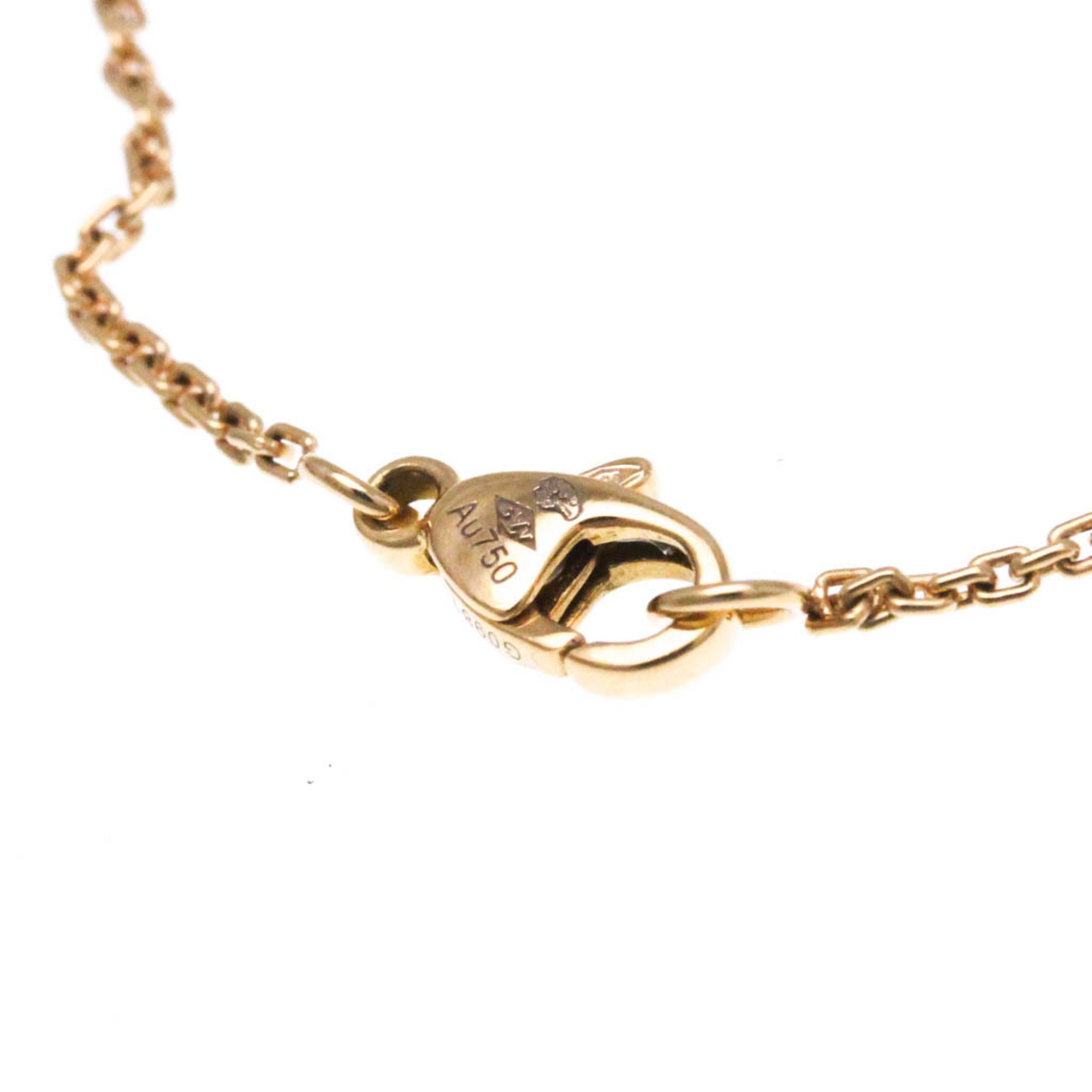 Louis Vuitton Pendentif Monogram Idylle Q93281 Pink Gold (18K) Diamond Women's Fashion Pendant Necklace (Pink Gold)