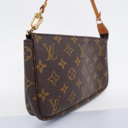 Louis Vuitton Pouch Monogram Pochette Accessoires M51980 Brown Women's