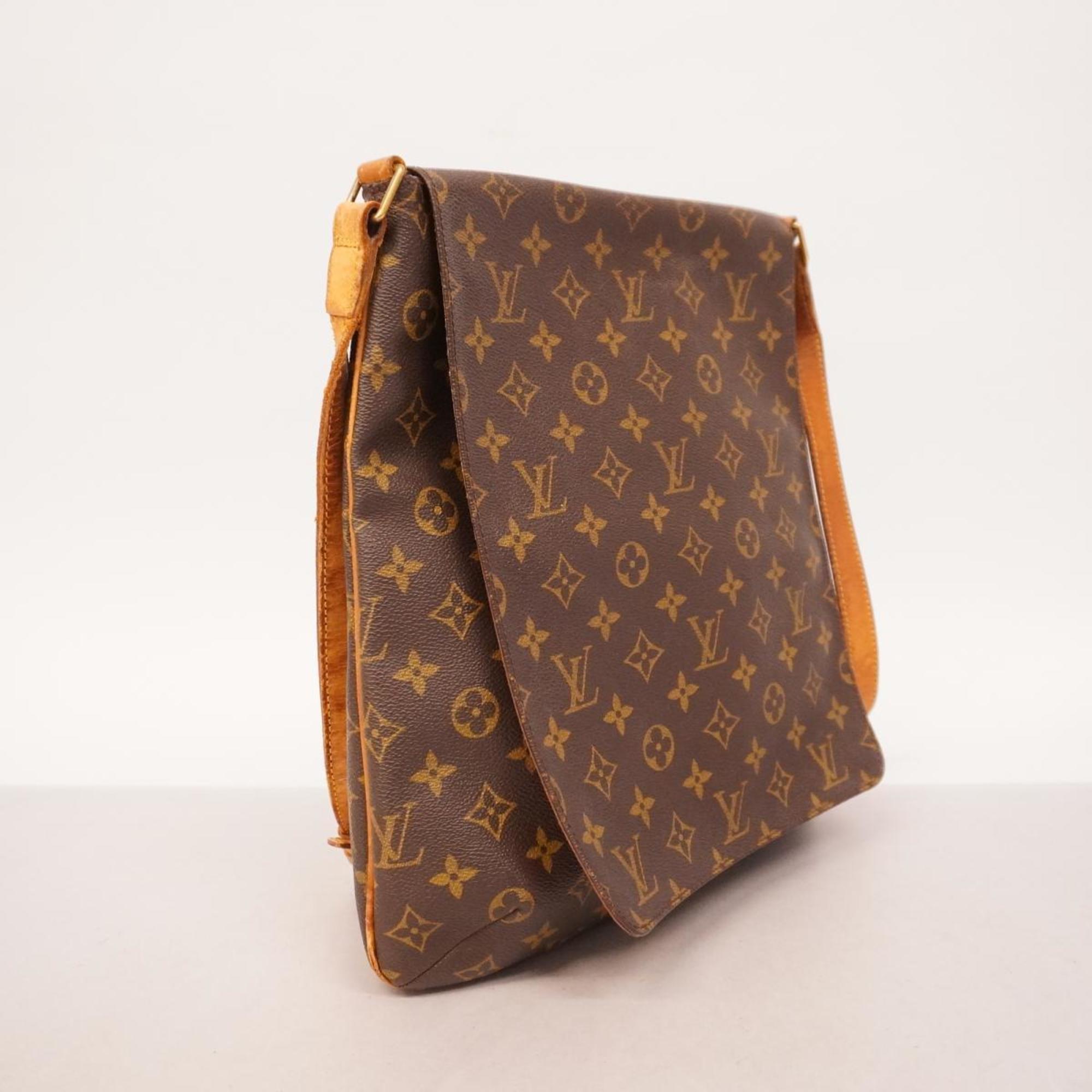 Louis Vuitton Shoulder Bag Monogram Musette M51256 Brown Ladies