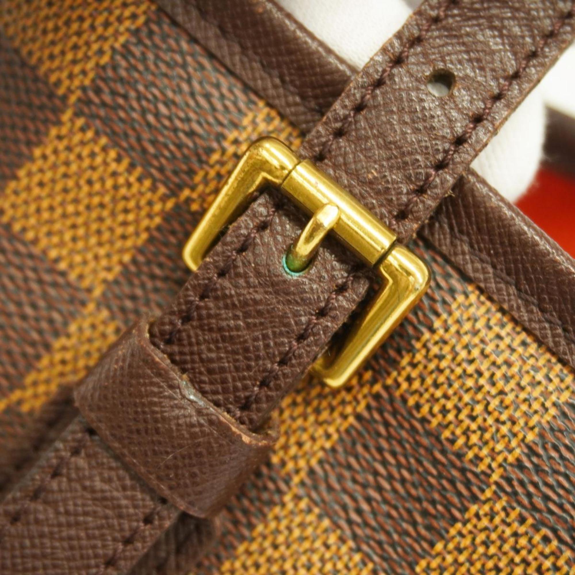 Louis Vuitton Tote Bag Damier Marais N42240 Ebene Ladies