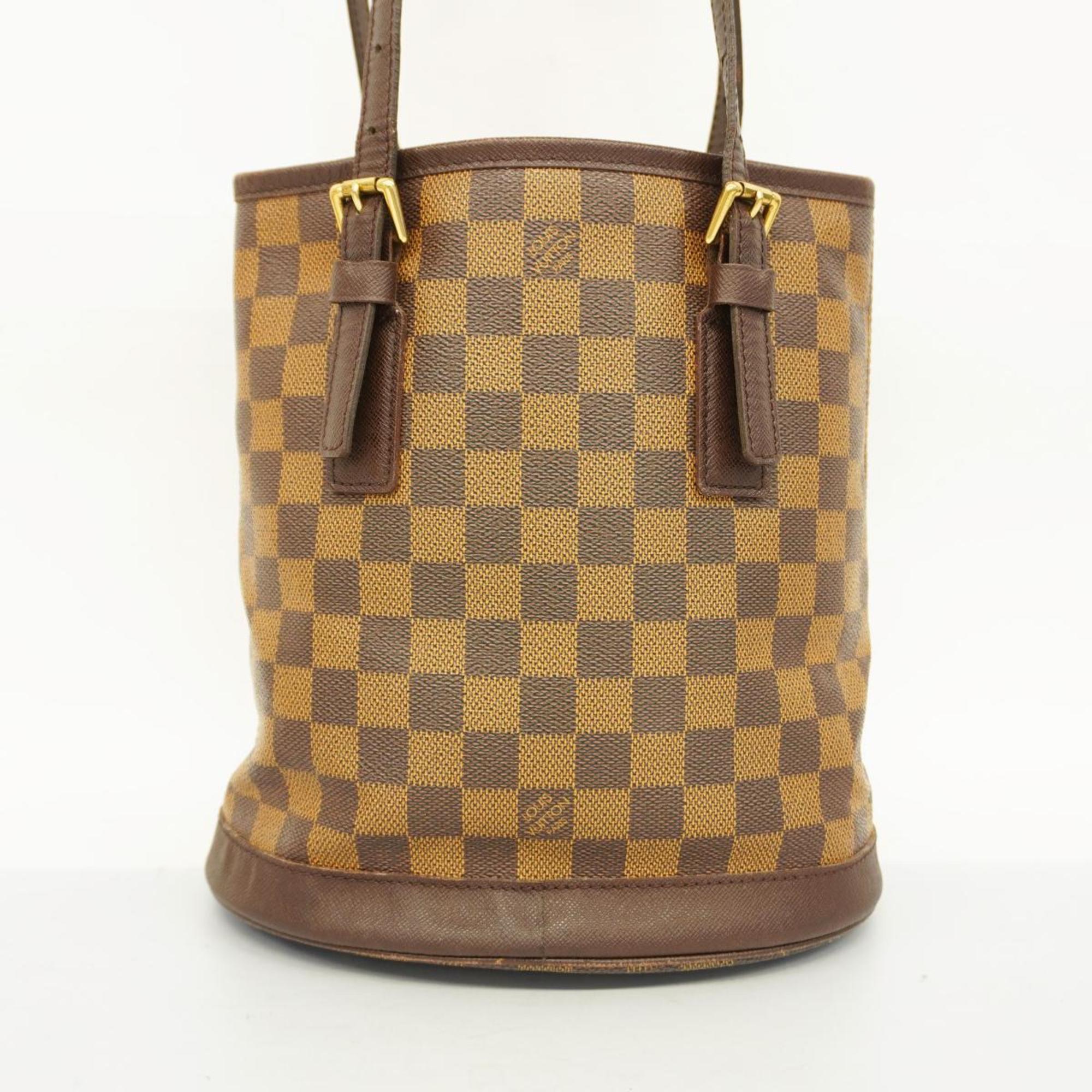 Louis Vuitton Tote Bag Damier Marais N42240 Ebene Ladies