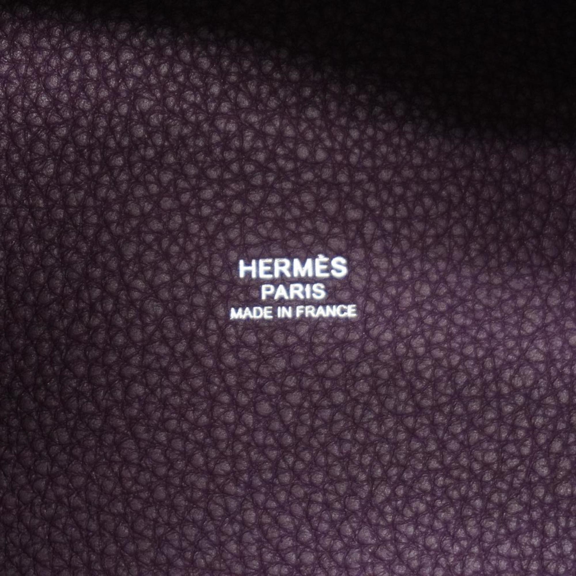 Hermes handbag Picotin Lock PM U stamp Taurillon Clemence Anemone ladies