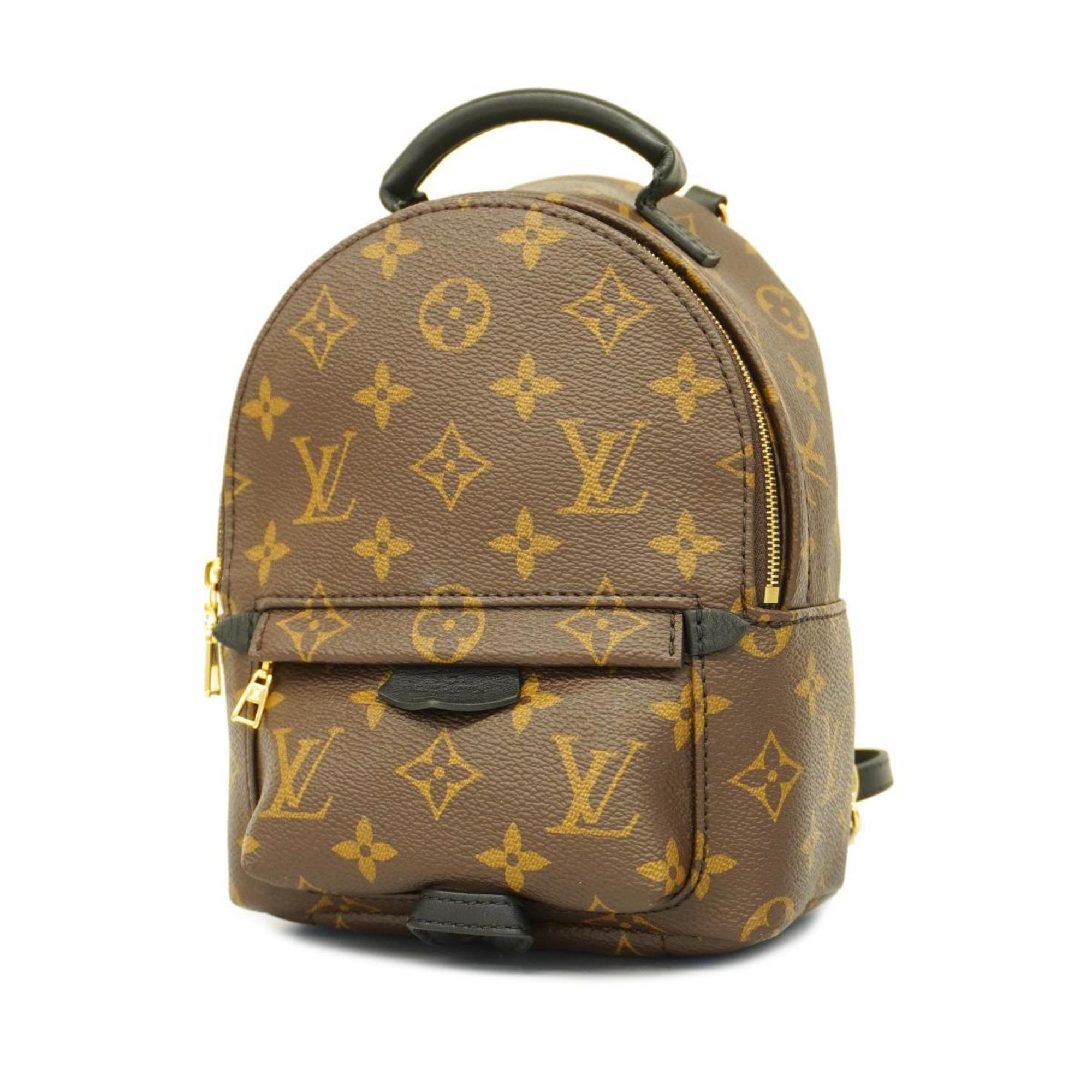 Louis Vuitton Backpack Monogram Palm Springs MINI M44873 Brown Women's