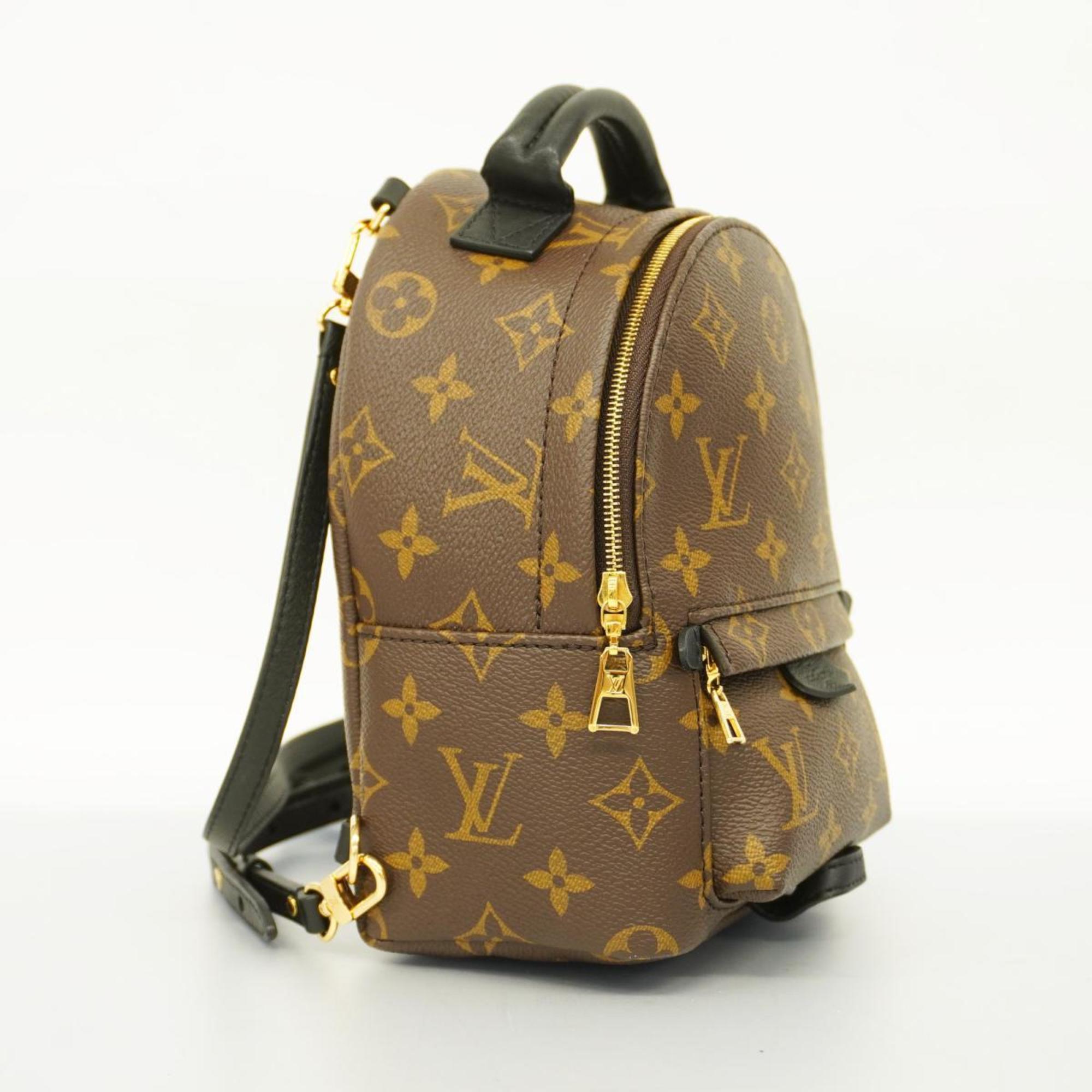 Louis Vuitton Backpack Monogram Palm Springs MINI M44873 Brown Women's