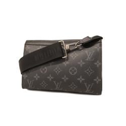 Louis Vuitton Shoulder Bag Monogram Eclipse Gaston Wearable Wallet M81124 Black Men's