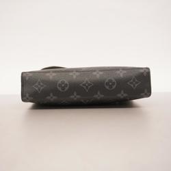 Louis Vuitton Shoulder Bag Monogram Eclipse Gaston Wearable Wallet M81124 Black Men's