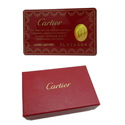 Cartier Must Line Cigarette Case for Women and Men Leather Bordeaux (Red)
