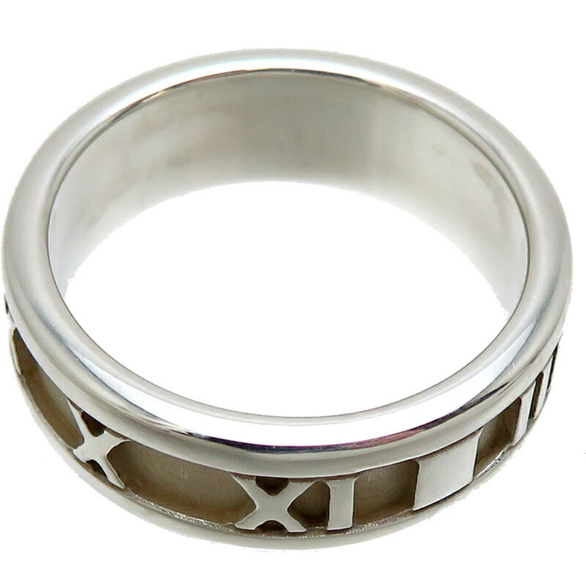 Tiffany SV925 Atlas Narrow Ladies Ring, Silver 925, size 13