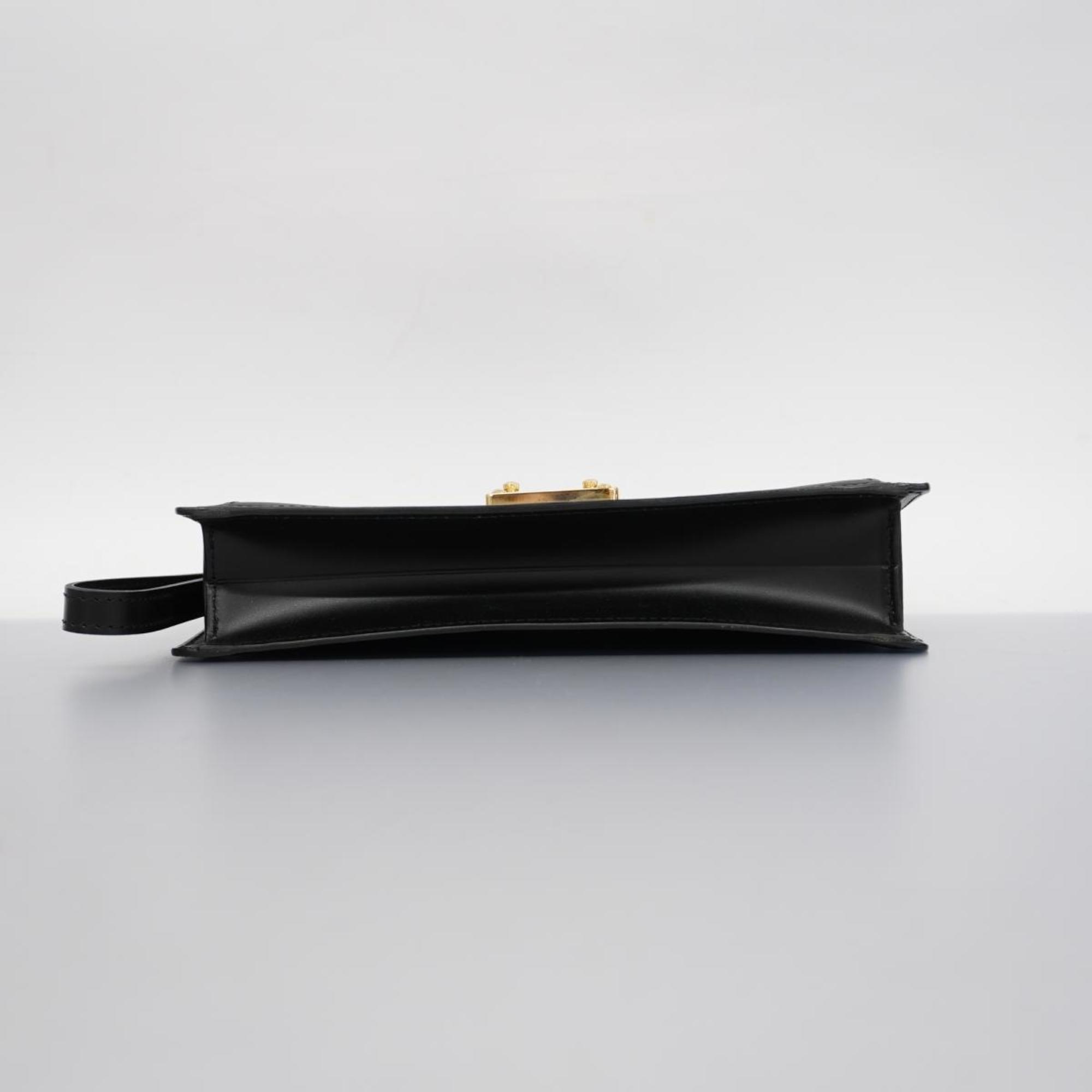 Louis Vuitton Clutch Bag Epi Pochette Serie Dragonne M52612 Noir Men's