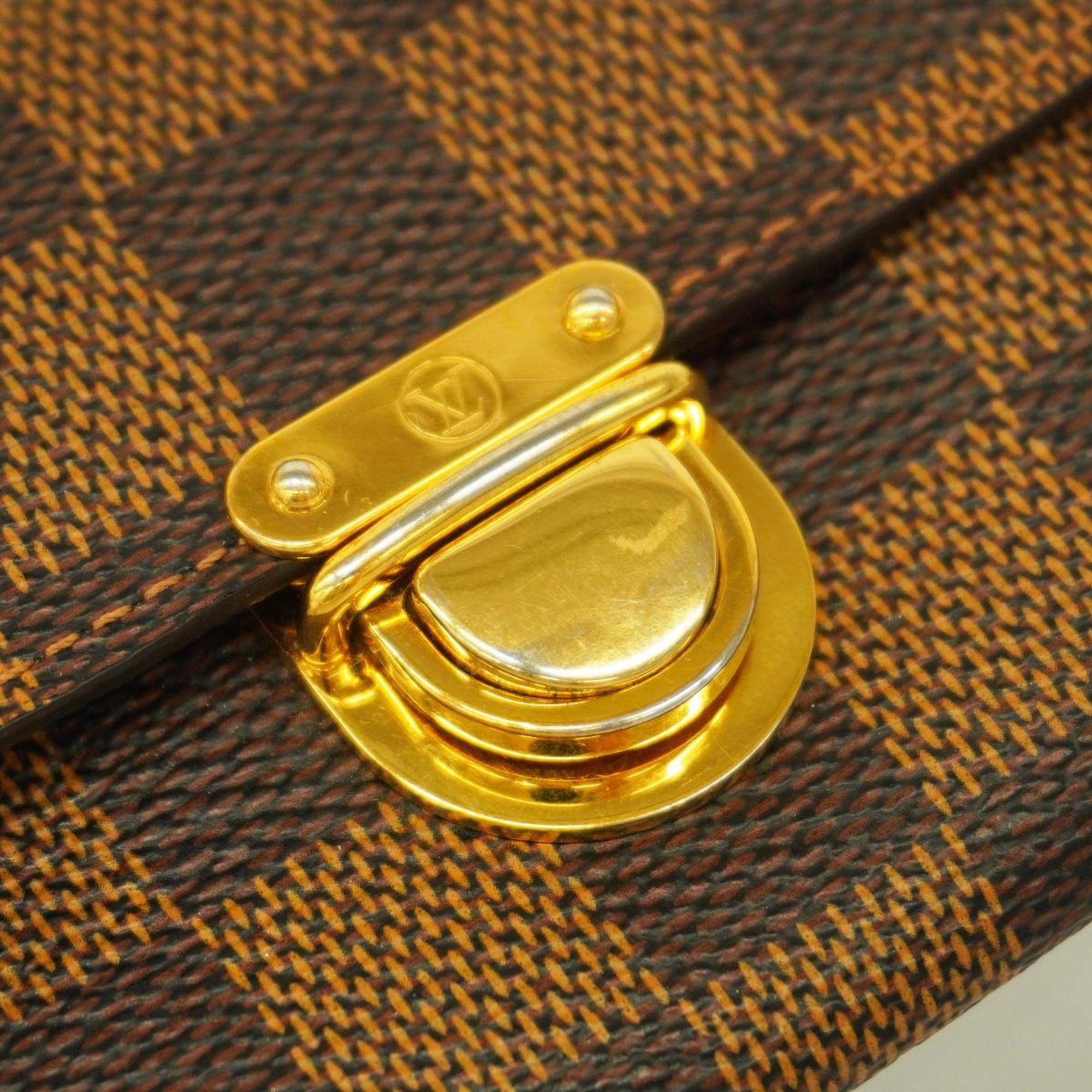 Louis Vuitton Wallet/Coin Case Damier Portefeuille Koala N60005 Ebene Ladies