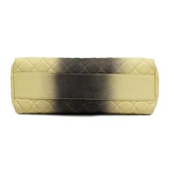 Chanel handbag, Matelasse, chain shoulder, caviar skin, white, grey, ladies