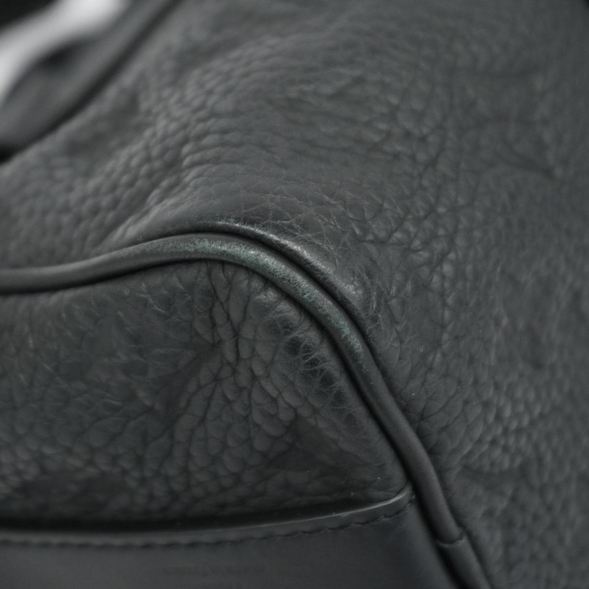 Louis Vuitton Handbag Monogram Taurillon Keepall Bandouliere 25 M20900 Black Men's