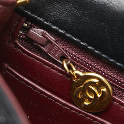 Chanel Matelasse 23 Diana Chain Shoulder Bag Black Gold Lambskin Women's CHANEL