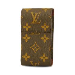 Louis Vuitton Cigarette Case Monogram Etui M63024 Brown Men's Women's