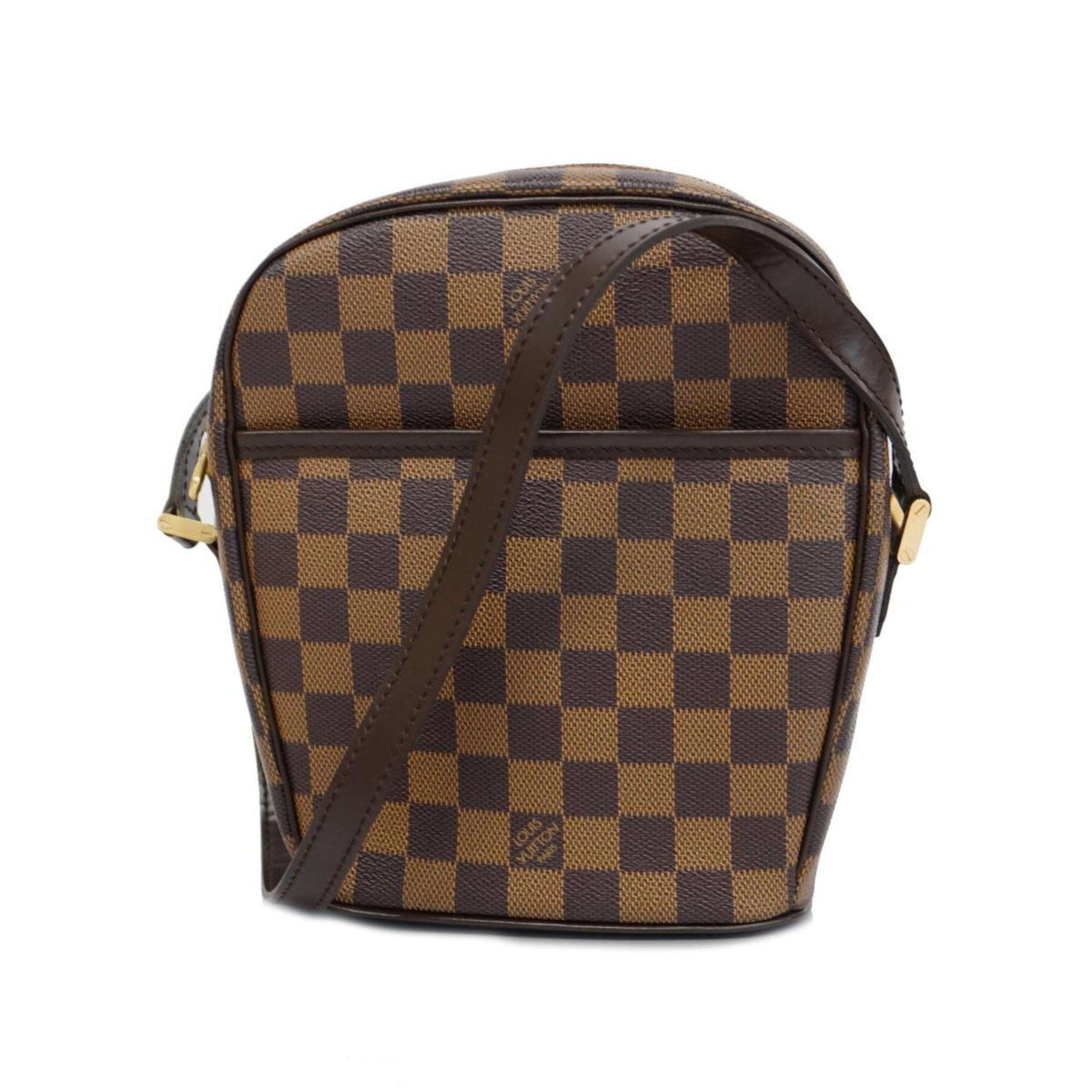 Louis Vuitton Shoulder Bag Damier Ipanema PM N51294 Ebene Ladies