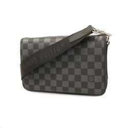 Louis Vuitton Shoulder Bag Damier Infinie Studio N50007 Black Men's