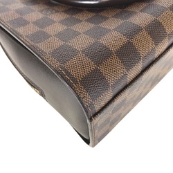 LOUIS VUITTON Louis Vuitton Triana Handbag Women's Damier Canvas Brown N51155