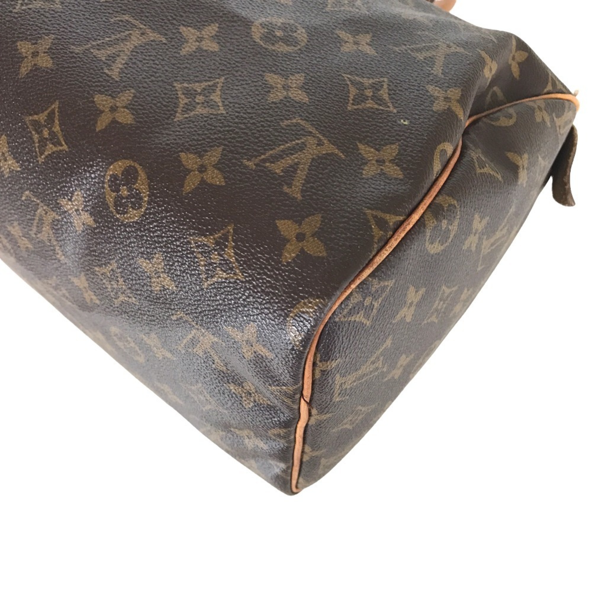 LOUIS VUITTON Louis Vuitton Speedy 30 Boston Bag Handbag Women's Monogram Canvas Brown M41526